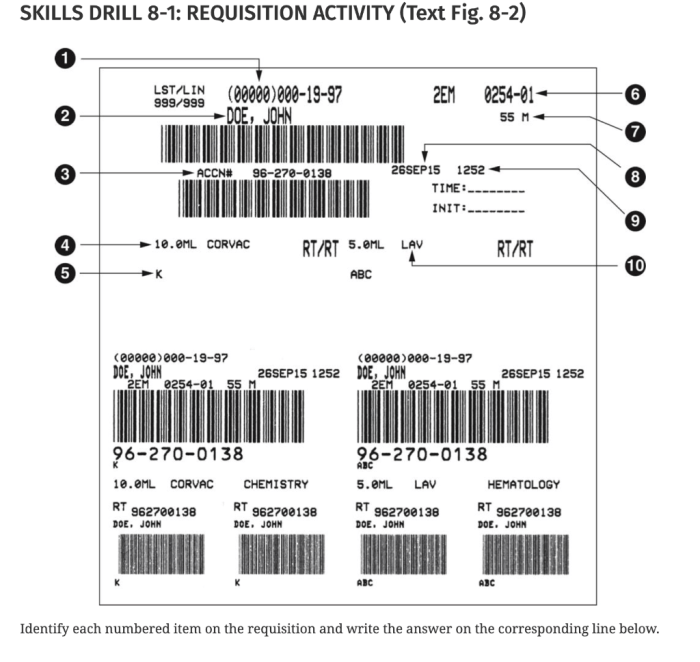 Skills drill 10-1 requisition activity answers